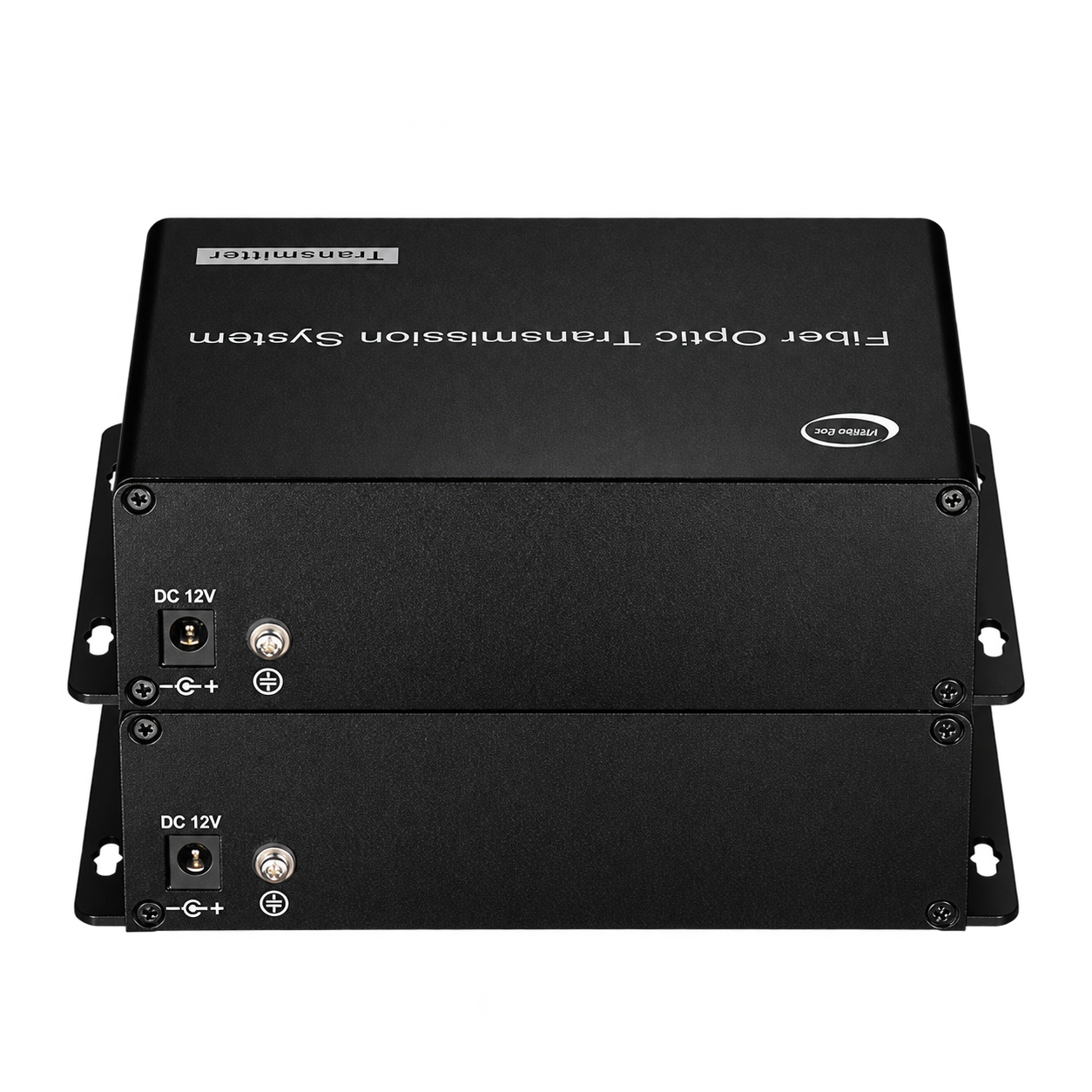 UF-XLR-2BA 2 Kanal Çift Yönlü XLR Fiber Optik Ses Konvertörü Seti