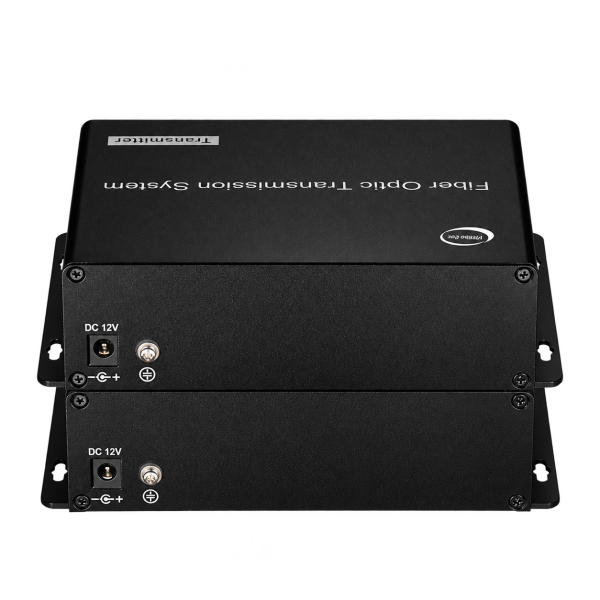 UF-XLR-2BA 2 Kanal Çift Yönlü XLR Fiber Optik Ses Konvertörü Seti