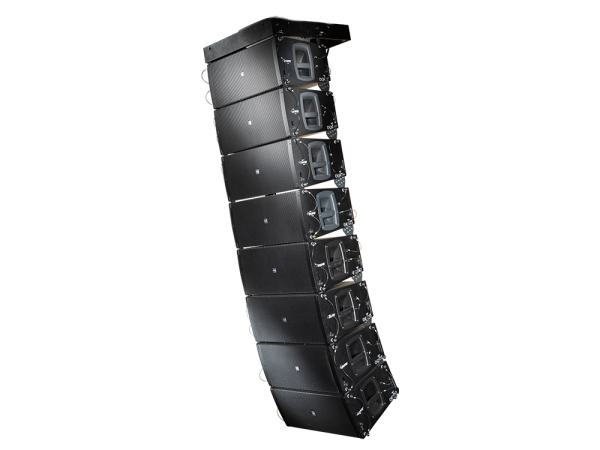 MUSE 210LND 2x10'' 1200 Watt Aktif Line Array Hoparlör, Dante, INFINITO Network