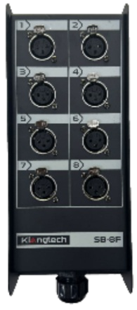 SB-8F TRS 8li Stage Box-XLR_TRS DİŞİ
