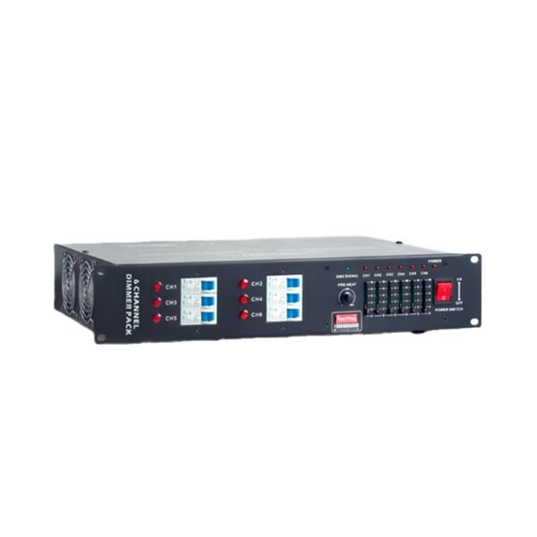 DIM6 6 Kanal 2kW DMX Dimmer (10A/Kanal)