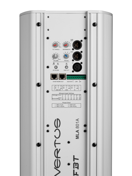 MLA 801A 8x0.75'' 400 Watt Aktif Column Array Hoparlör
