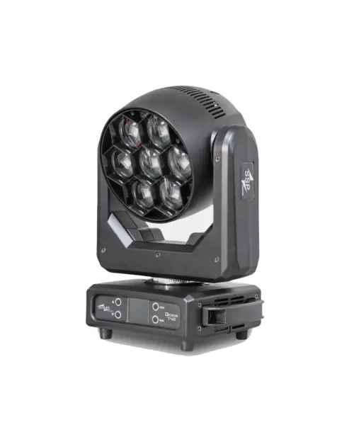 DERON 740+ 7x40 Watt RGBW LED Moving Head Wash+Beam+Vortex