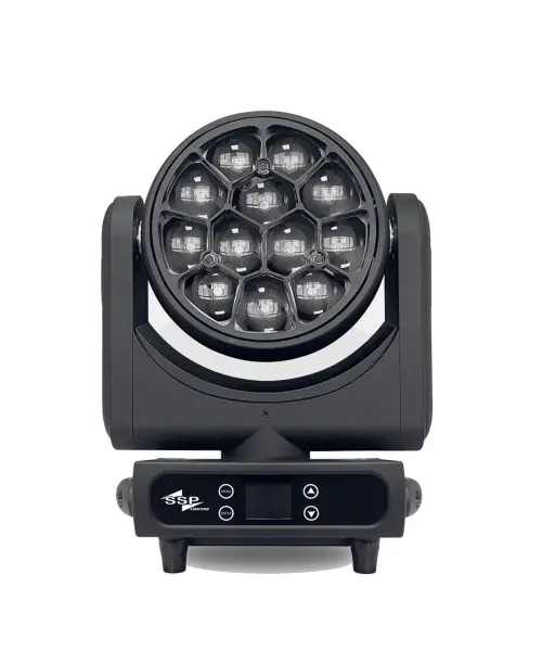 DERON 1240 12x40 Watt RGBW LED Moving Head Wash+Beam Zoom