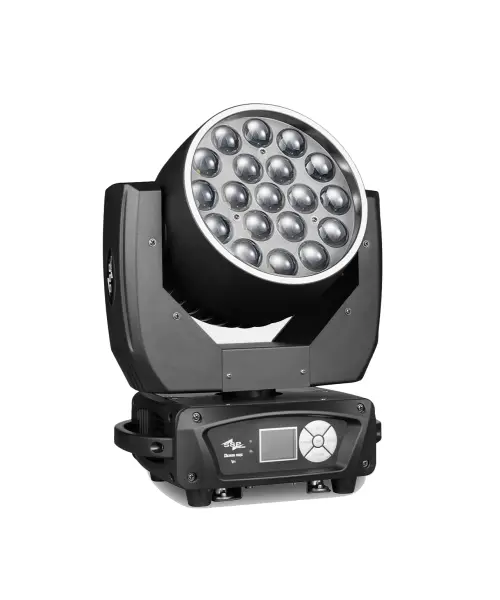 DERON 19QZ v2 19x15 Watt RGBW LED Moving Head Wash+Beam+Aura