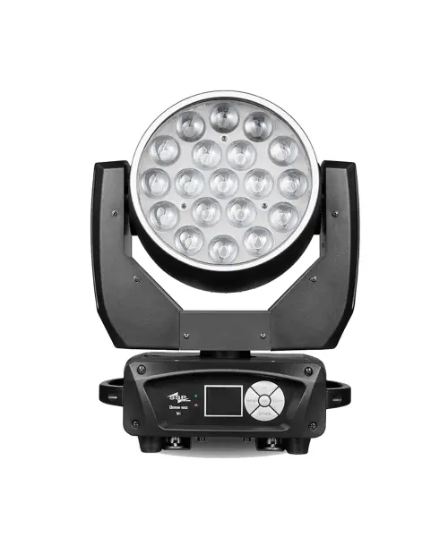 DERON 19QZ v2 19x15 Watt RGBW LED Moving Head Wash+Beam+Aura