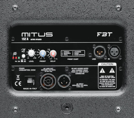 MITUS 152A 1350 Watt Aktif Hoparlör
