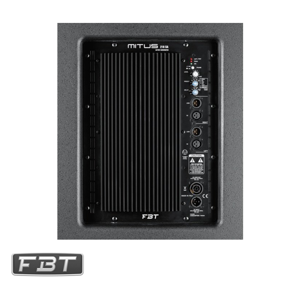 MITUS 218SA 2x18'' 2000 Watt Aktif Subbass Hoparlör
