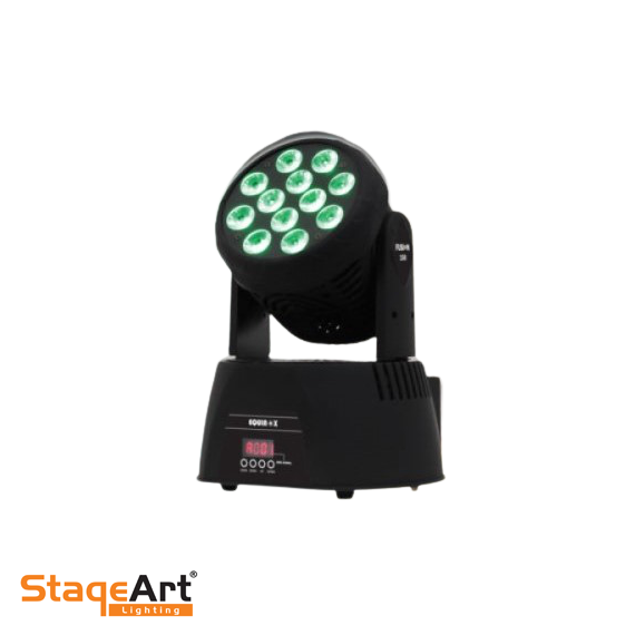 WASH 12 Led Moving&Head Robot