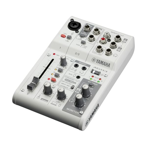 AG03MK2 W 3 Kanal Analog Canlı Yayın Mixeri