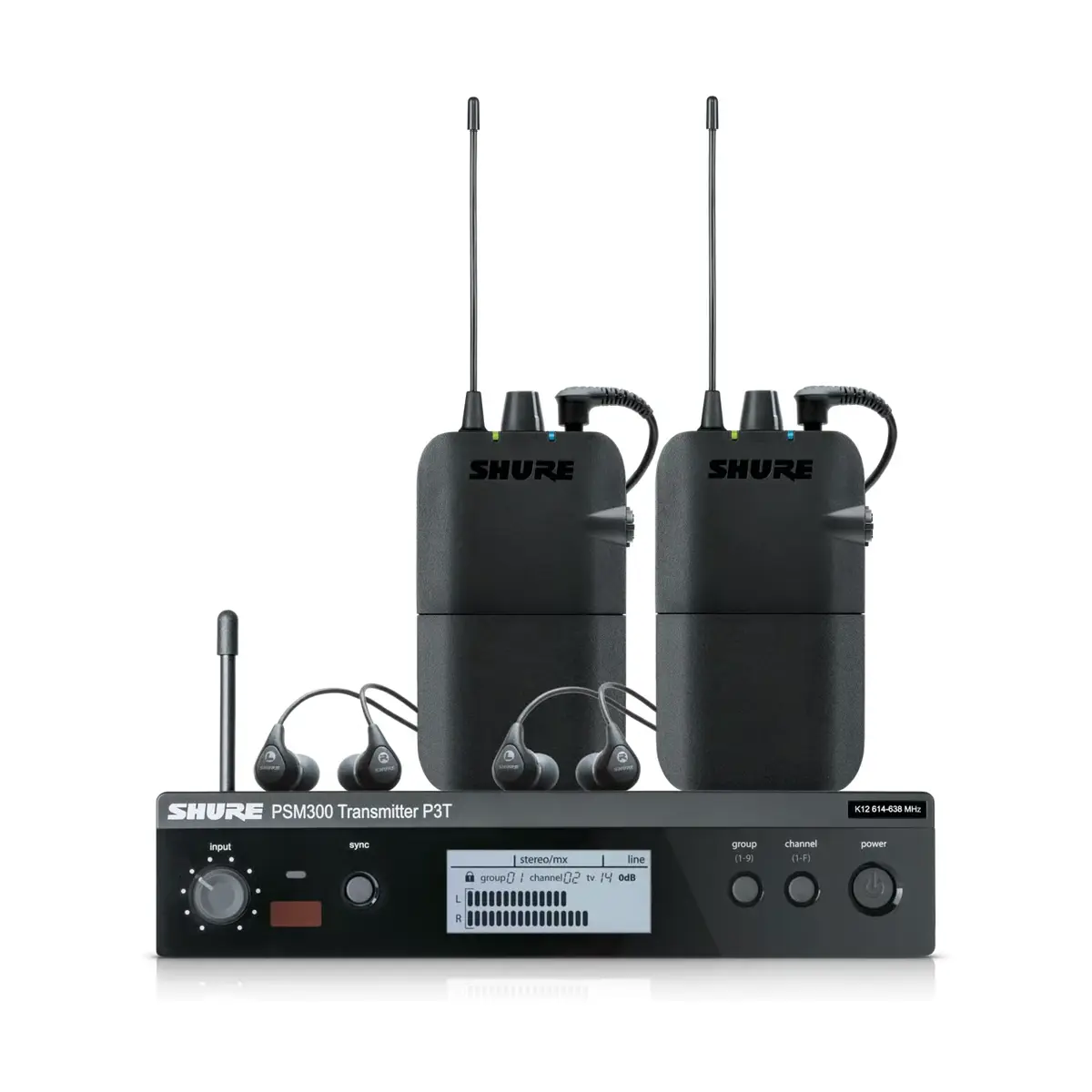 P3TR112TW PSM 300 Twinpack In-Ear Set