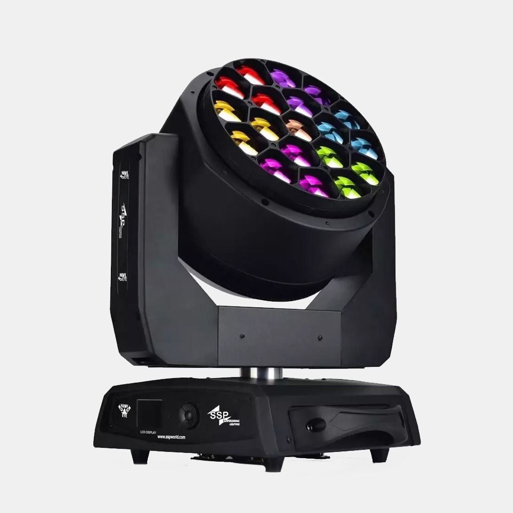 HAWK EYE LED MOVING HEAD ZOOM WASH