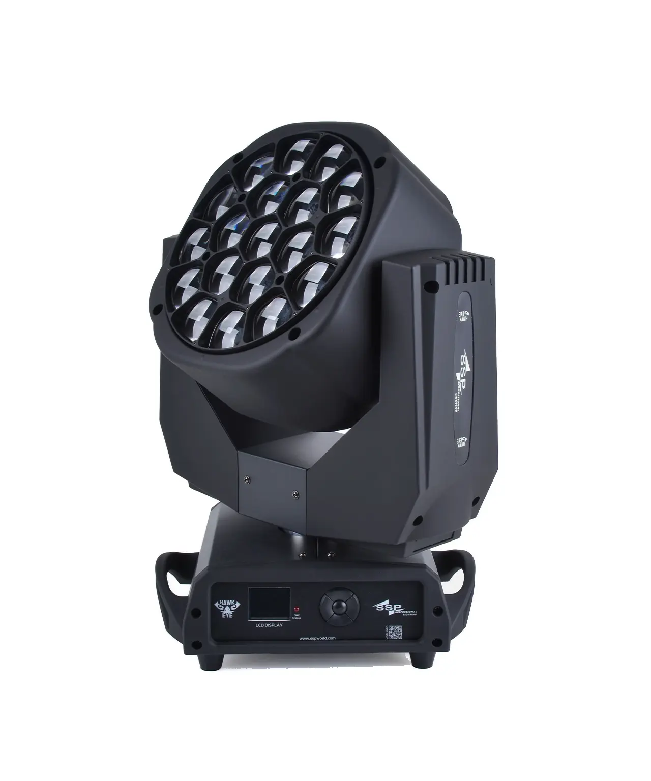 HAWK EYE MEGA 19x40 Watt RGBW LED Moving Head Zoom Wash