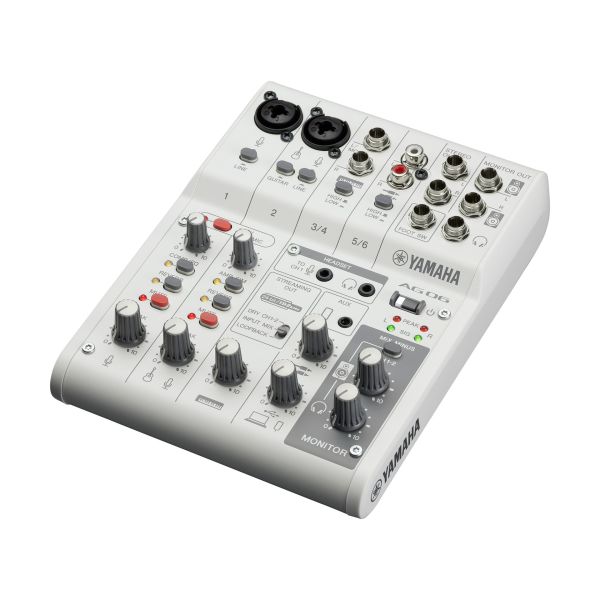 AG06MK2 W 6 Kanal Canlı Yayın Mixeri