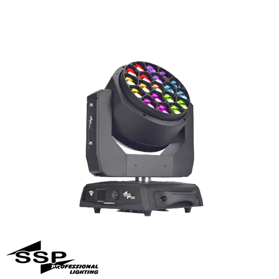 HAWK EYE MEGA LED MOVING HEAD ZOOM WASH
