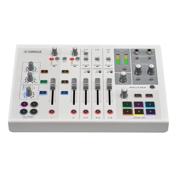 AG08 W 8 Kanal Canlı Yayın Mixeri