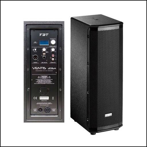 VENTIS 206A  2x6,5'' 900 Watt Aktif Hoparlör