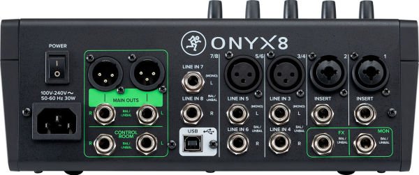 ONYX8 8 Kanal Anolog Mixer