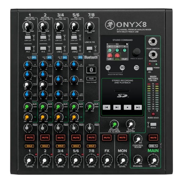 ONYX8 8 Kanal Anolog Mixer