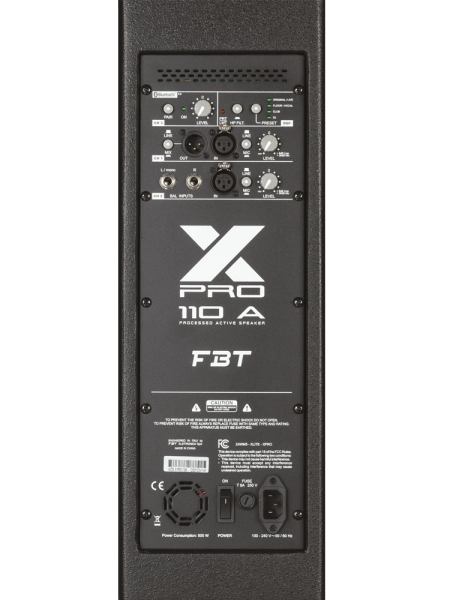 X-PRO 110A 1x10'' 1500 Watt Aktif Hoparlör