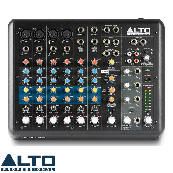 TRUEMIX800FX 8 Kanal Anolog Mixer