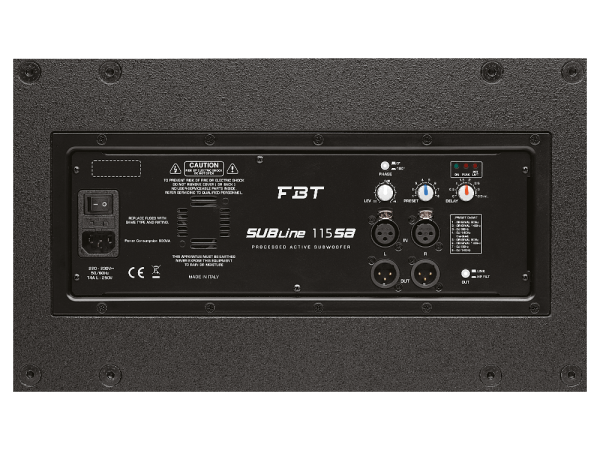SUBLINE 115SA 1x15'' 700 Watt Aktif Subbass Hoparlör