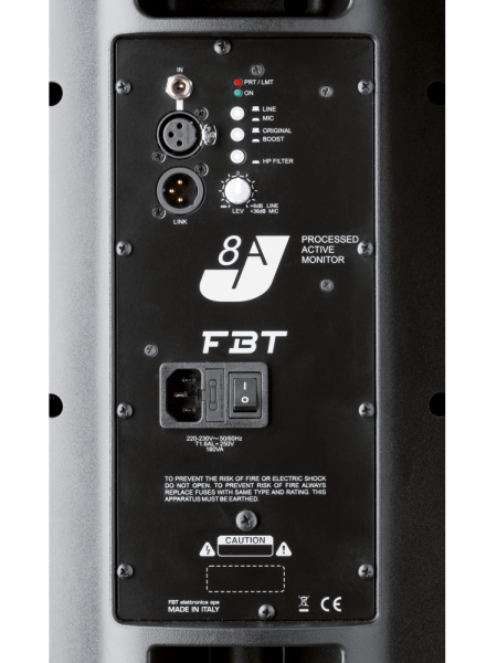 J8A  1x8'' 200 Watt Aktif Hoparlör