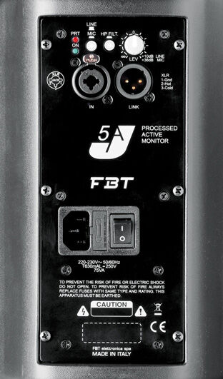 J5A  1x5'' 80 Watt Aktif Hoparlör