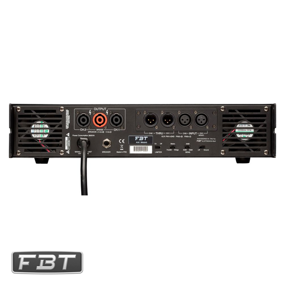 AX 3000 2x1500 Watt Power Amfi