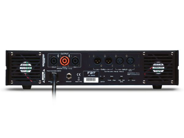 AX 3000 2x1500 Watt Power Amfi