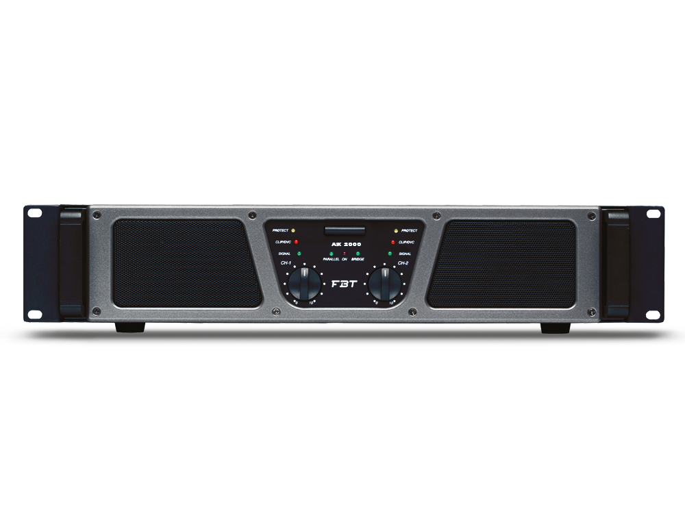 AX 2000 2x1000 Watt Power Amfi