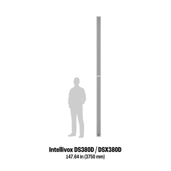 Intellivox DSX380D 3,80 m Geniş Bantlı Aktif Column Array
