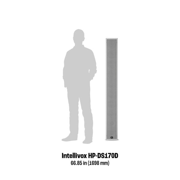 Intellivox HP-DS170D 1,70 m IP55 Aktif Column Array