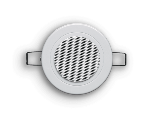 MCSL006/TWP 1x2.5'' 6 Watt Pasif Tavan Hoparlörü, IP55, Beyaz