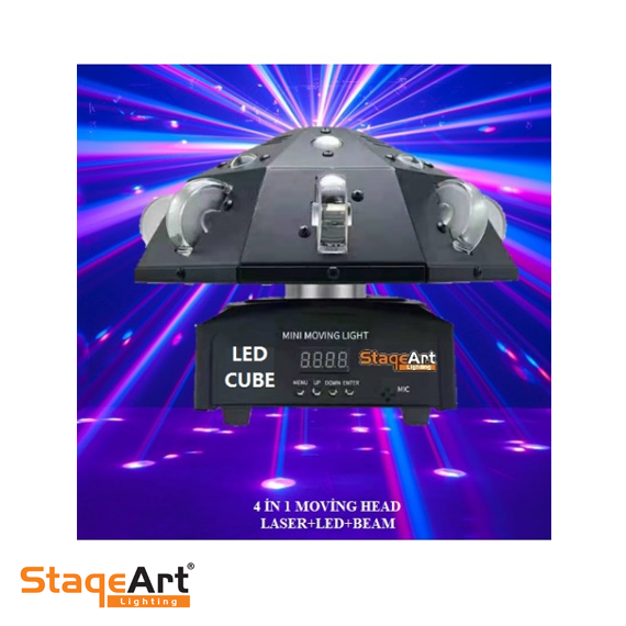 LED CUBE LASER