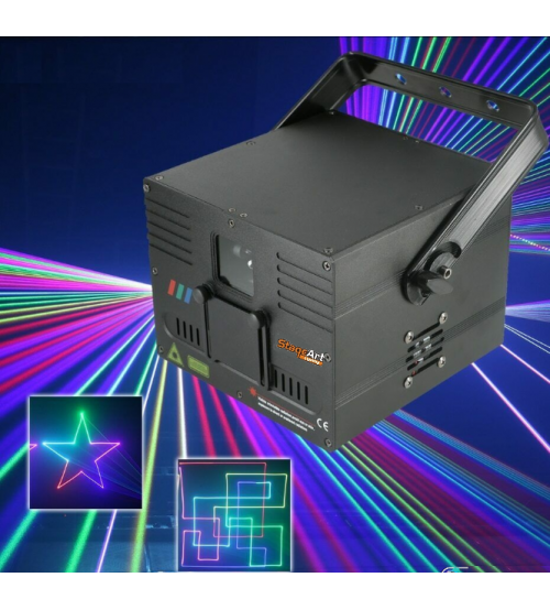 PRO BLUE 1 1 Watt Mavi DMX Lazer