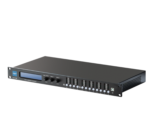 DLM 480 4 Giriş 8 Çıkış Dijital Hoparlör Prosesörü