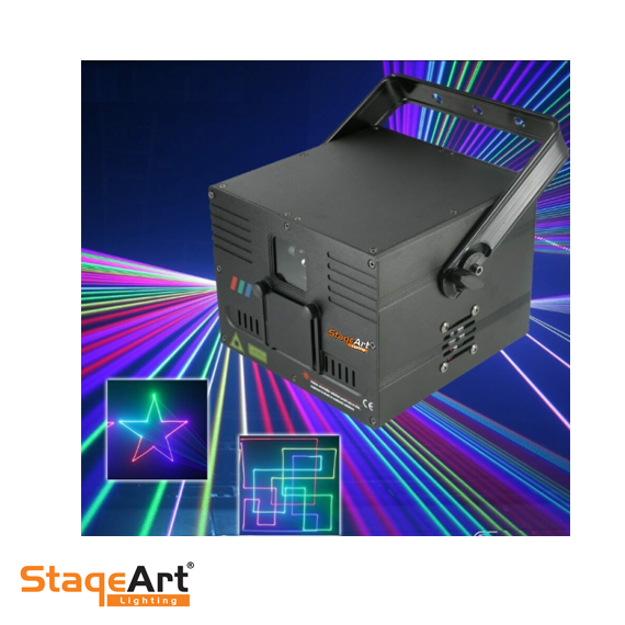 PRO BLUE 3 3 Watt Mavi DMX Lazer