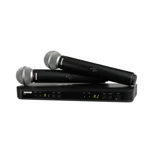 Shure BLX288/SM58 Çift Kanallı Kablosuz Mikrofon Sistemi