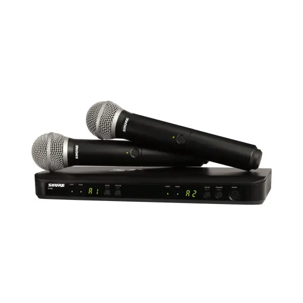 Shure BLX288/PG58 Çift Kanallı Kablosuz Mikrofon Sistemi