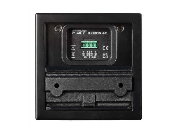 KEIRON 4C BLACK/WHITE 1x4'' 100 Watt Pasif Duvar Tipi Hoparlör, Siyah/Beyaz