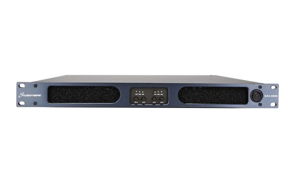QX4 8000 2x3400 Watt Power Amfi