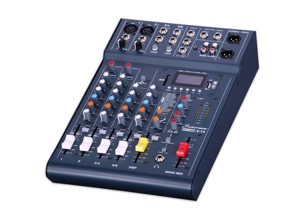 CLUB XS6 6 Kanal Anolog Mixer