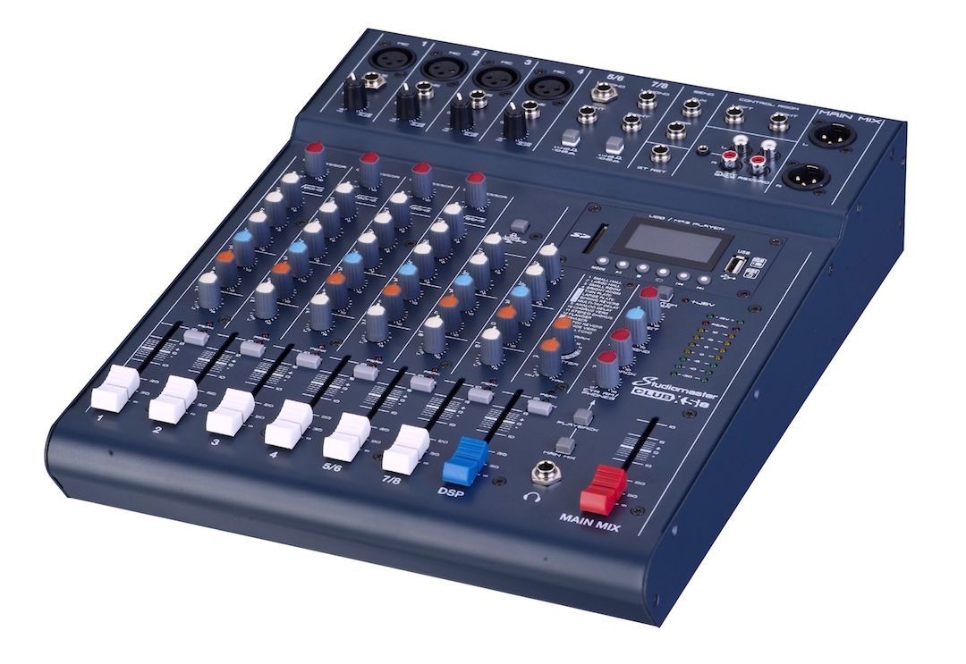 CLUB XS8 8 Kanal Anolog Mixer