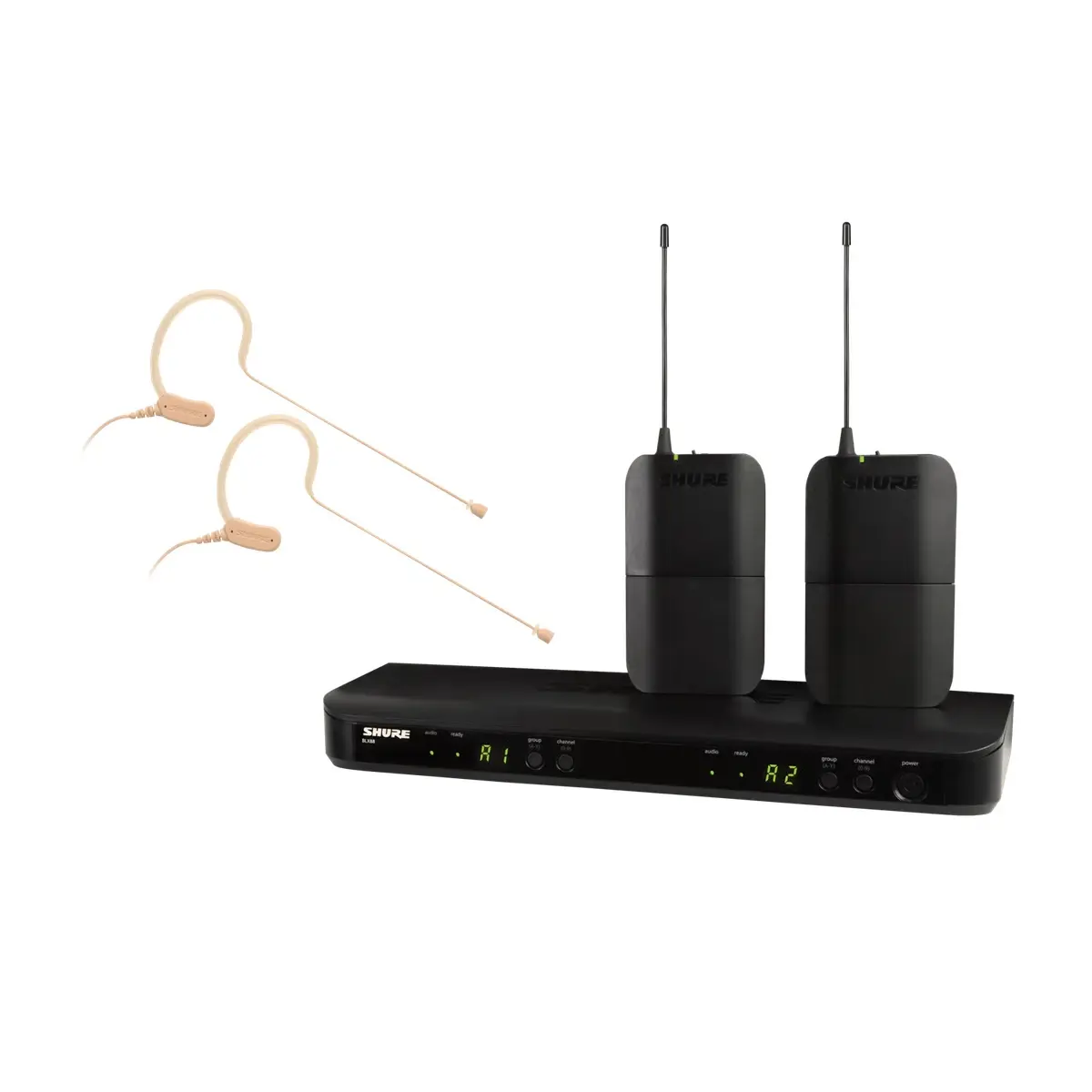 Shure BLX188/MX53 Kablosuz Yaka Mikrofon Sistemi