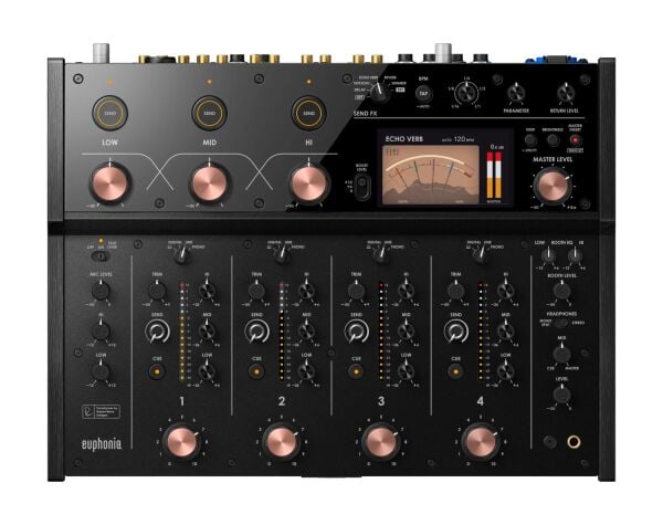 euphonia 4 Kanal Rotary DJ Mikseri