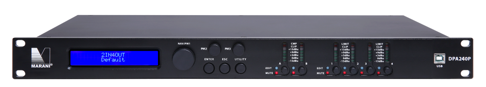 DPA240P 2 İn 4 Out Speaker Management System