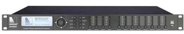 MIR880F Flagship MIR 8 in 8 out Audio System Processor