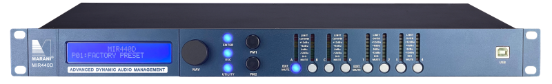 MIR480D 4 In 8 Out Professional Audio Processor