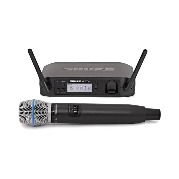 Shure GLXD24+/B87A Kablosuz El Mikrofon Sistemi